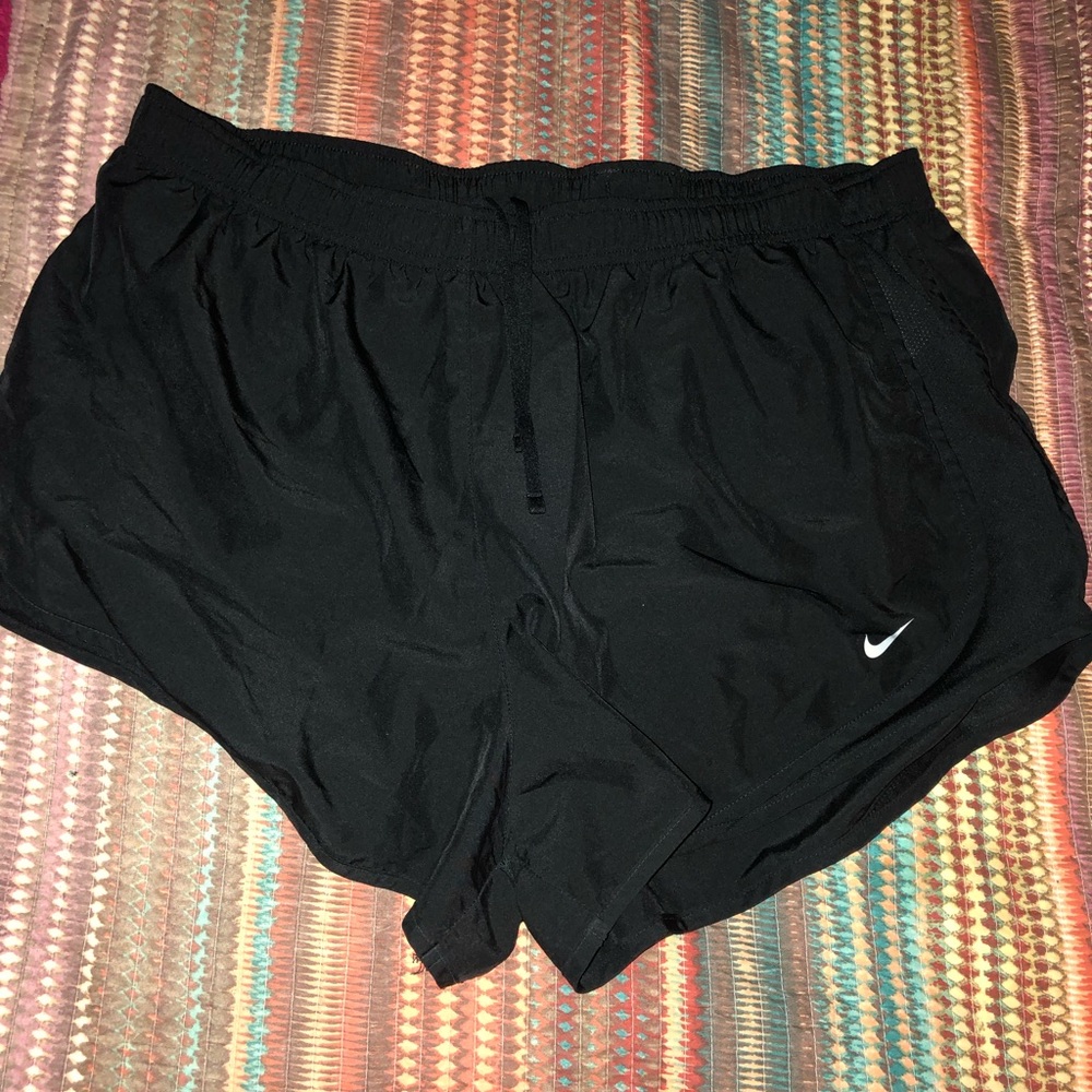 plus nike running shorts